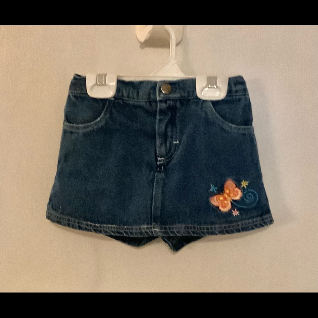 Nick Jr Denim Skort Size 4t